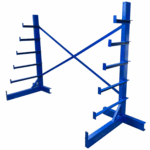 Cantilever Horizontal Bar Rack, Single Sided, British Made — view 3