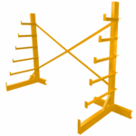 Cantilever Horizontal Bar Rack, Single Sided, British Made — view 10