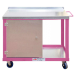 Single Cupboard Tool Trolley, Mobile Workshop Storage — view 6