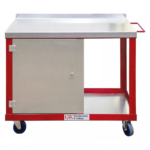 Single Cupboard Tool Trolley, Mobile Workshop Storage — view 7