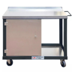 Single Cupboard Tool Trolley, Mobile Workshop Storage — view 8