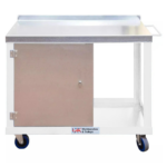 Single Cupboard Tool Trolley, Mobile Workshop Storage — view 12