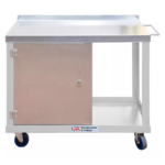 Single Cupboard Tool Trolley, Mobile Workshop Storage — view 13