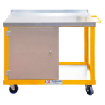 Single Cupboard Tool Trolley, Mobile Workshop Storage — view 14