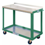 Mobile Table Tool Trolley, Steel Worktop — view 12