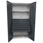 Large Storage Cabinet Cupboard, Drawers — view 7