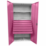 Large Storage Cabinet Cupboard, Drawers — view 12