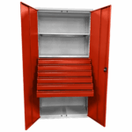 Large Storage Cabinet Cupboard, Drawers — view 13