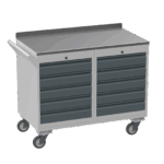 Steel Mobile Tool Cabinet, 450kg, British Made — view 7