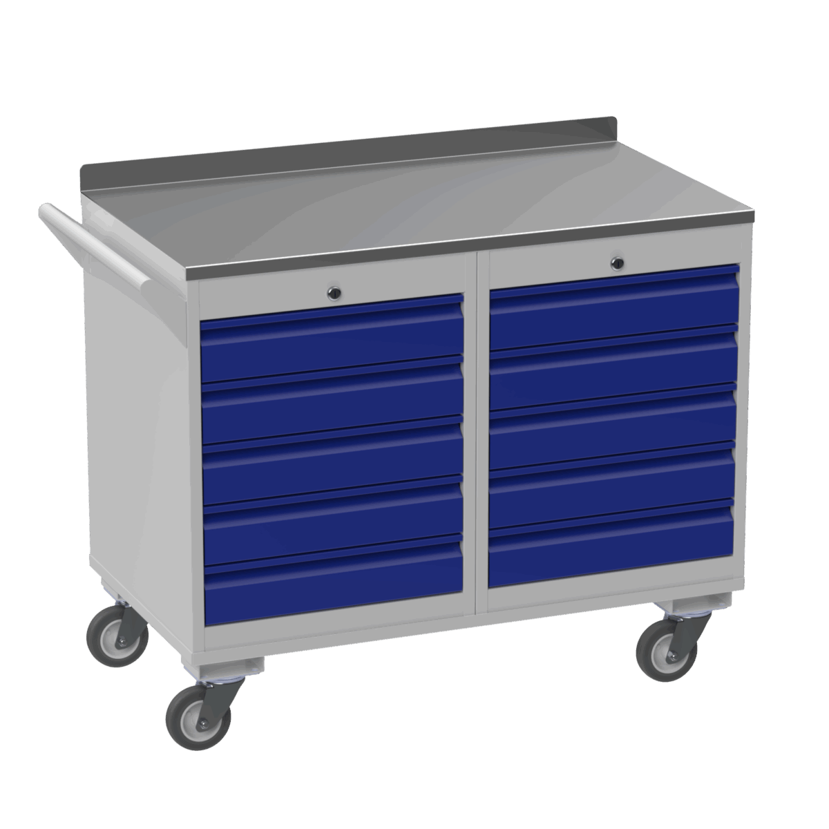 wp-image73992646197633.png | UK Workbenches & Trolleys Steel Mobile Tool Cabinet, 450kg, British Made — view 4