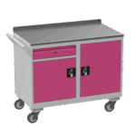 Steel Mobile Tool Cabinet, 450kg, British Made — view 34