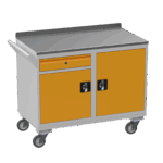 Steel Mobile Tool Cabinet, 450kg, British Made — view 37