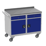Steel Mobile Tool Cabinet, 450kg, British Made — view 39
