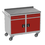 Steel Mobile Tool Cabinet, 450kg, British Made — view 45