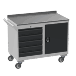 Steel Mobile Tool Cabinet, 450kg, British Made — view 49