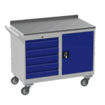 Steel Mobile Tool Cabinet, 450kg, British Made — view 50