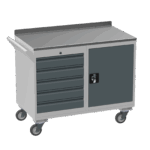 Steel Mobile Tool Cabinet, 450kg, British Made — view 52