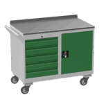 Steel Mobile Tool Cabinet, 450kg, British Made — view 53