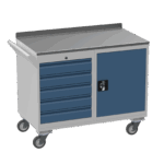 Steel Mobile Tool Cabinet, 450kg, British Made — view 55