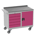 Steel Mobile Tool Cabinet, 450kg, British Made — view 57