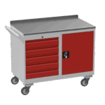 Steel Mobile Tool Cabinet, 450kg, British Made — view 56