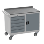 Steel Mobile Tool Cabinet, 450kg, British Made — view 58
