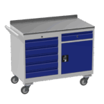 Steel Mobile Tool Cabinet, 450kg, British Made — view 62