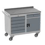 Steel Mobile Tool Cabinet, 450kg, British Made — view 70