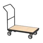 Flatbed Trolley, 500kg UDL, British Made — view 5