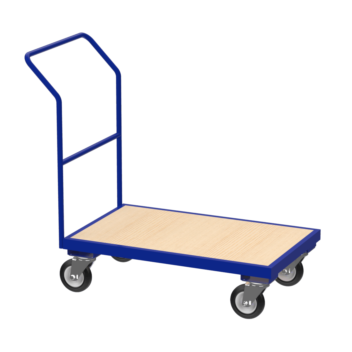 wp-image74003217580417.png | UK Workbenches & Trolleys Flatbed Trolley, 500kg UDL, British Made — view 3