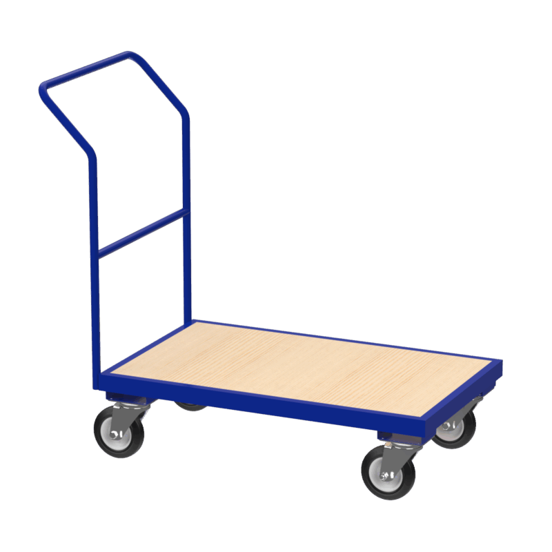 Flatbed Trolley, 500kg UDL, British Made — view 3