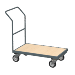 Flatbed Trolley, 500kg UDL, British Made — view 7