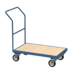 Flatbed Trolley, 500kg UDL, British Made — view 9