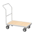 Flatbed Trolley, 500kg UDL, British Made — view 8