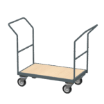 Flatbed Trolley, 500kg UDL, British Made — view 19