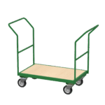 Flatbed Trolley, 500kg UDL, British Made — view 18