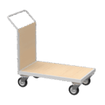 Flatbed Trolley with Panels, 500kg, British Made — view 9