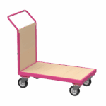 Flatbed Trolley with Panels, 500kg, British Made — view 10