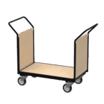 Flatbed Trolley with Panels, 500kg, British Made — view 16