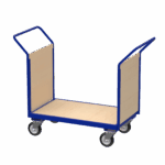 Flatbed Trolley with Panels, 500kg, British Made — view 18