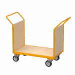 Flatbed Trolley with Panels, 500kg, British Made — view 26