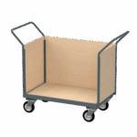 Flatbed Trolley Enclosed Panels, 500kg, British Made — view 6
