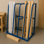 Vertical Bar Rack, A-Frame Storage, British Made — view 2