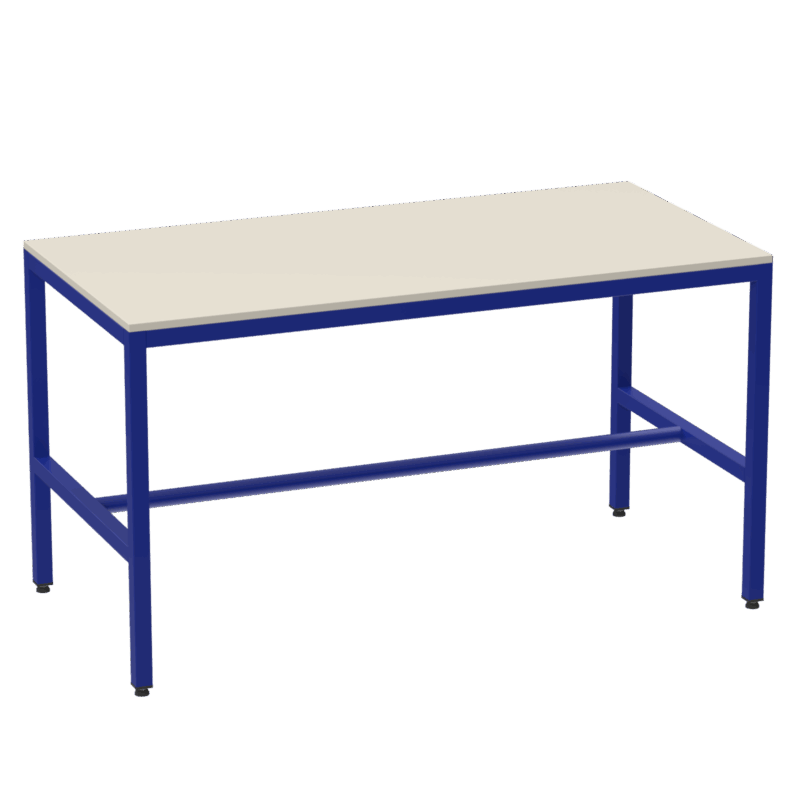 Packing Bench, Laminate Top & Lower Roll Dispenser