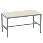 Packing Bench, Laminate Top & Lower Roll Dispenser — view 12