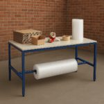 Packing Bench, Laminate Top & Lower Roll Dispenser — view 3