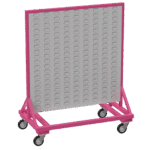 Louvre Panel Trolley, Double Sided — view 9