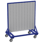 Louvre Panel Trolley, Double Sided — view 3