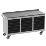 Triple Tool Cabinet 450kg Capacity, British Made — view 6