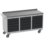 Triple Tool Cabinet 450kg Capacity, British Made — view 13
